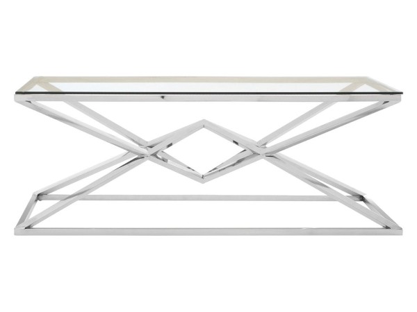 Chimes - Jubilee Corseted Stainless Steel Coffee Table