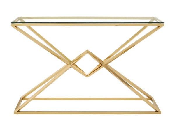 Chimes - Jubilee Corseted Champagne Console Table