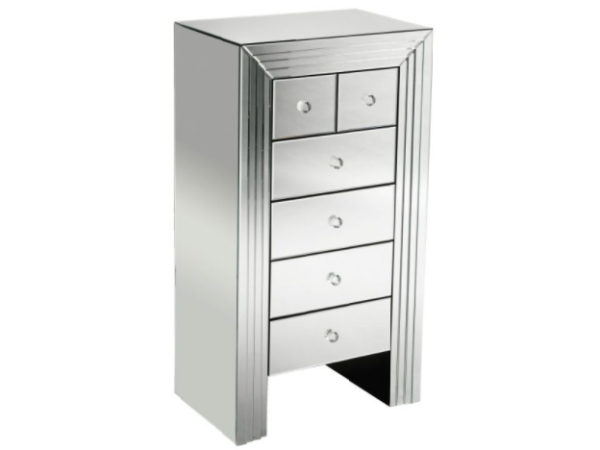 Chimes - Allegra Mirrored Draw Chest