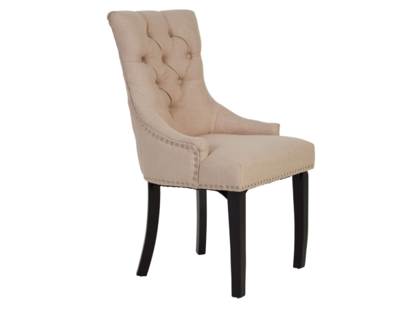 Chimes - Amelia Natural Linen Dining Chair