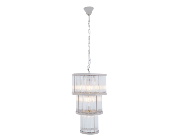 Chimes - Scarla 3 Tier Chandelier silver