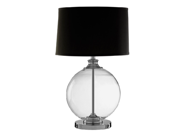 Chimes - Emeric Small Black Table Lamp