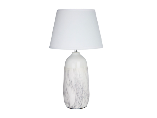 Chimes - Chelsea White Ceramic Table Lamp