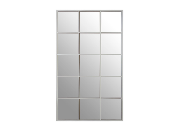 Chimes - Silver 15 Squares Wall Mirror