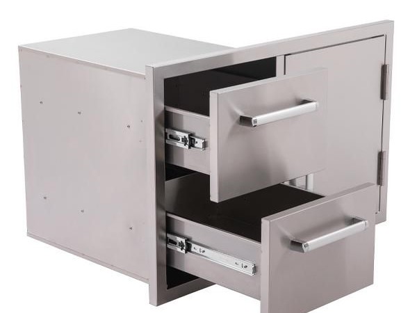 Whistler Grills - Burford Built-In Double Drawers and Door Unit