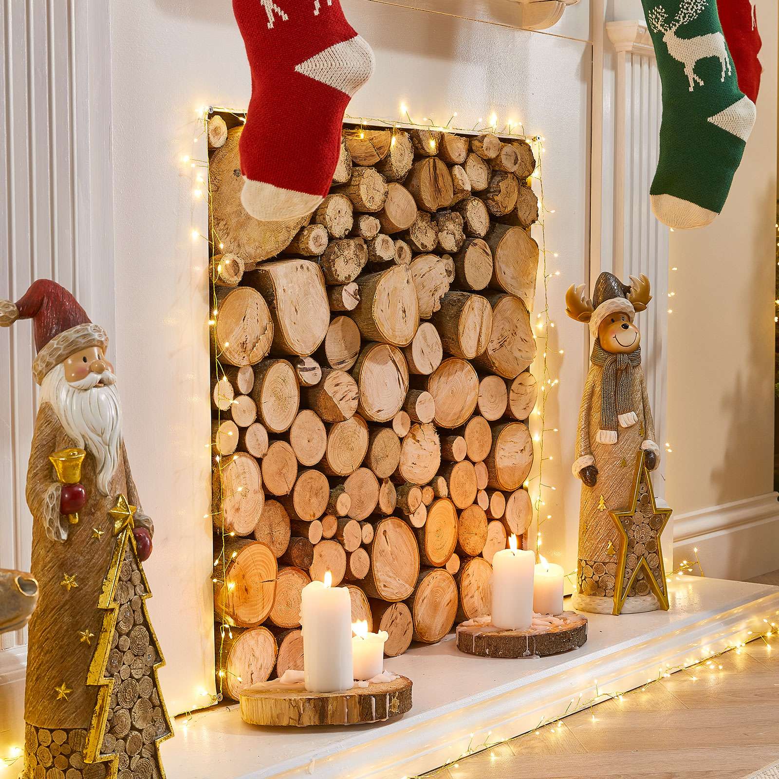 720 Cluster Pin Wire LED Lights with Gold Wire (15m) Warm White