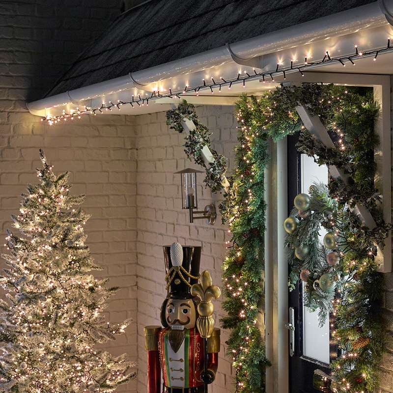 String Lights with 1200 LEDs Copper Glow