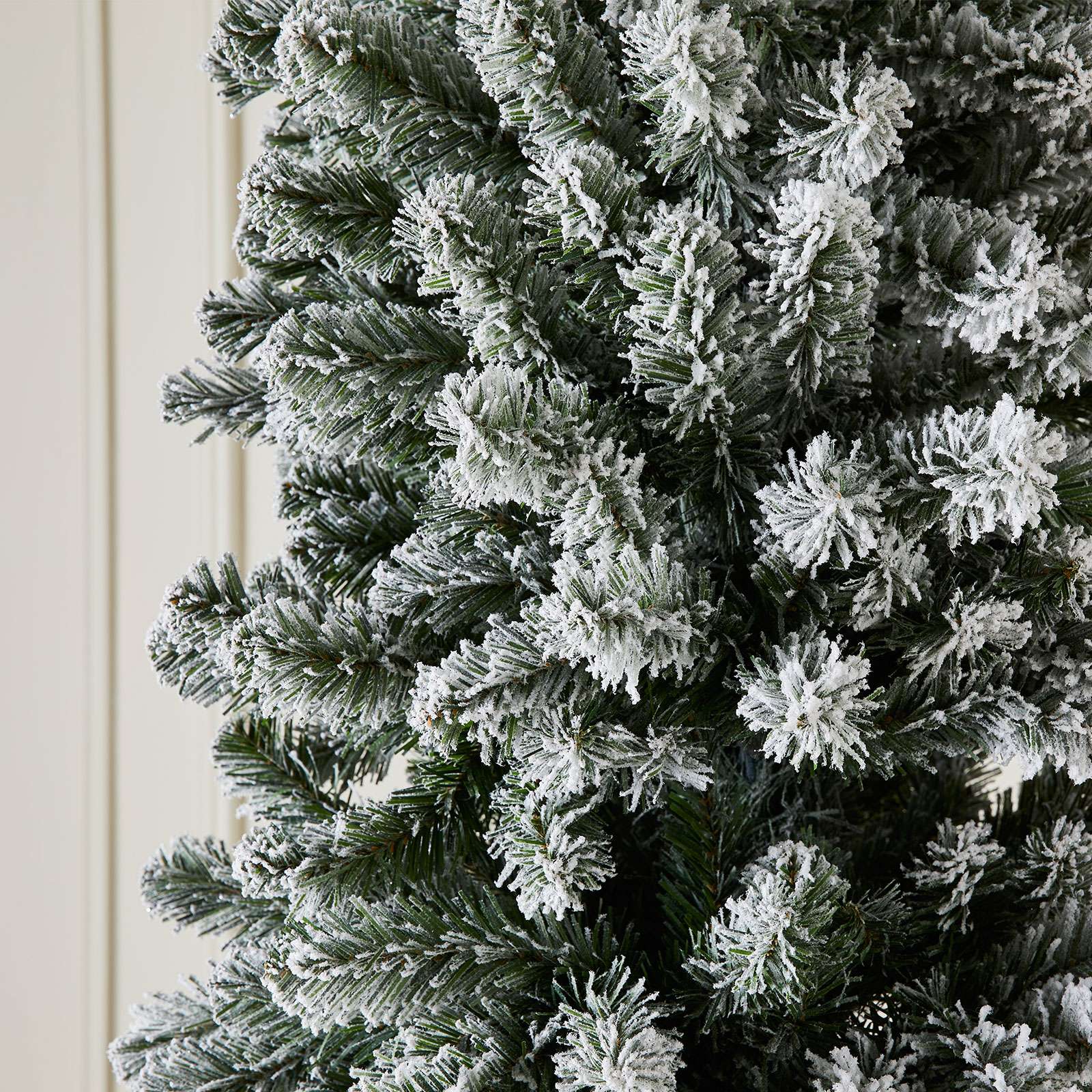 Balsam Fir 6ft Slim Frosted Christmas Tree