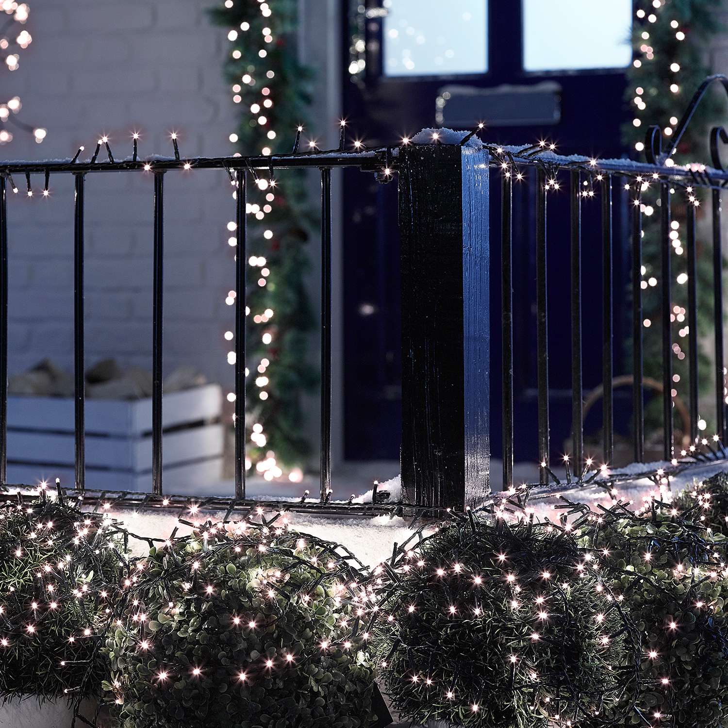 Compact Cluster Lights with 500 LEDs - Copper Glow