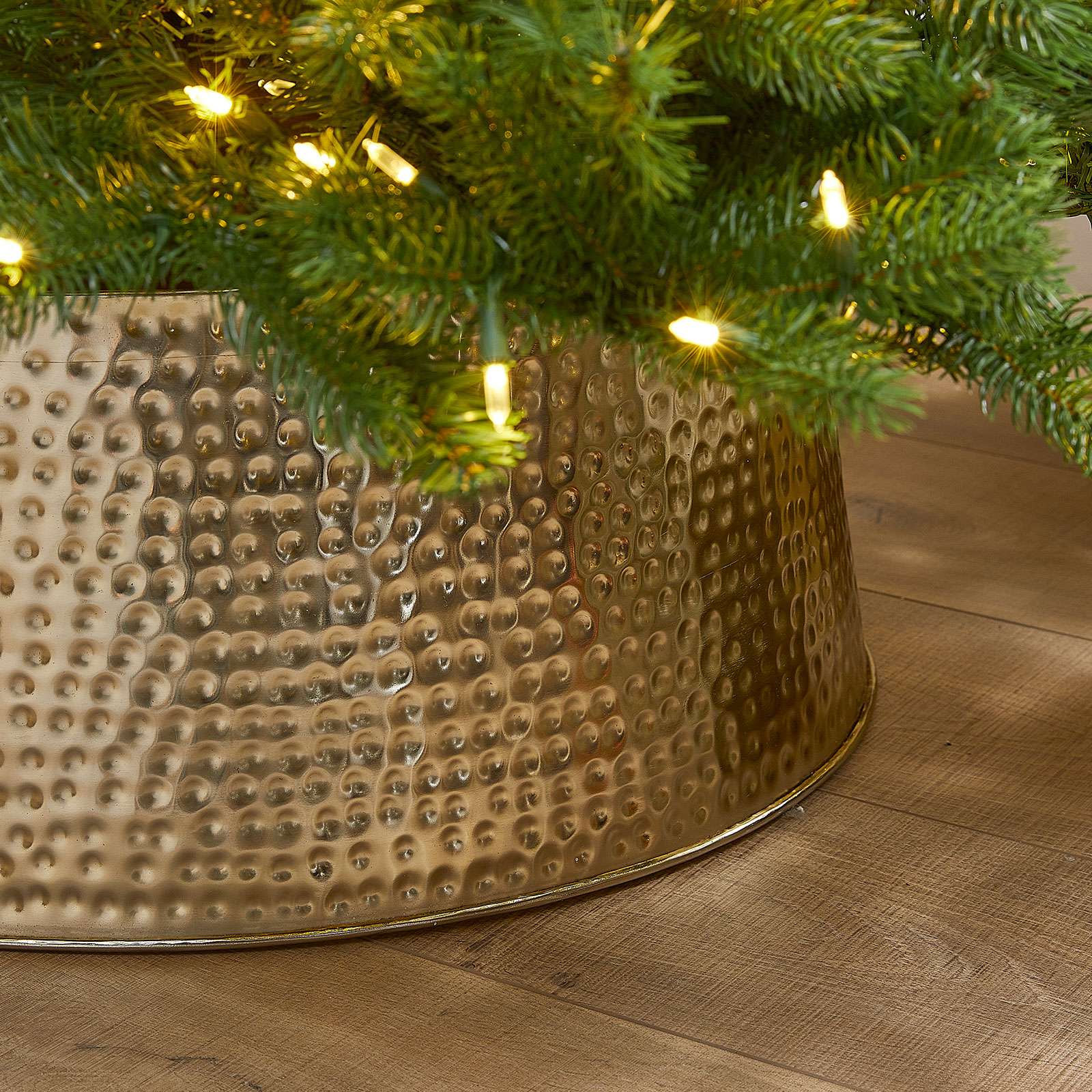 60cm Metal Tree Ring - Gold