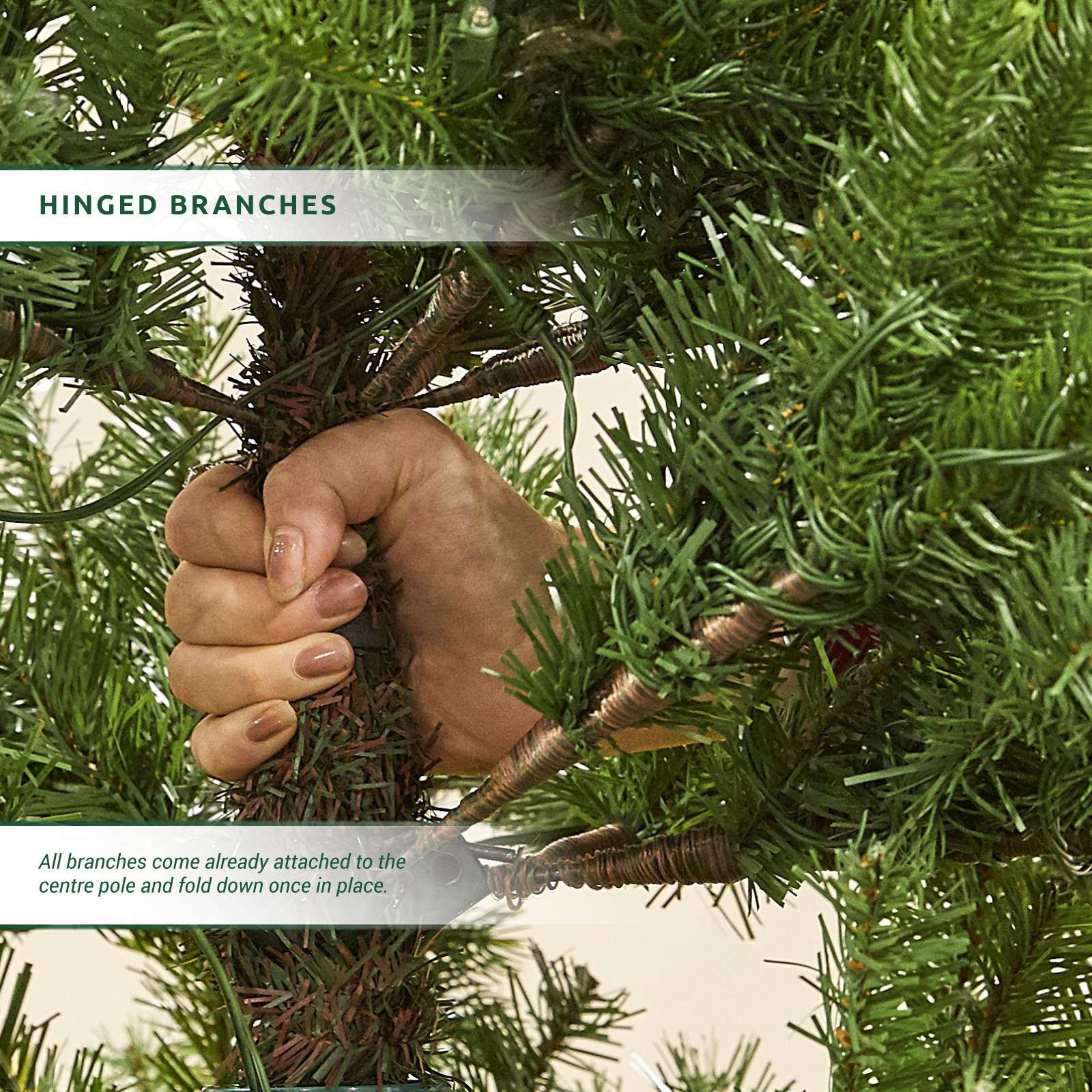 Michigan Fir 7ft Artificial Christmas Tree