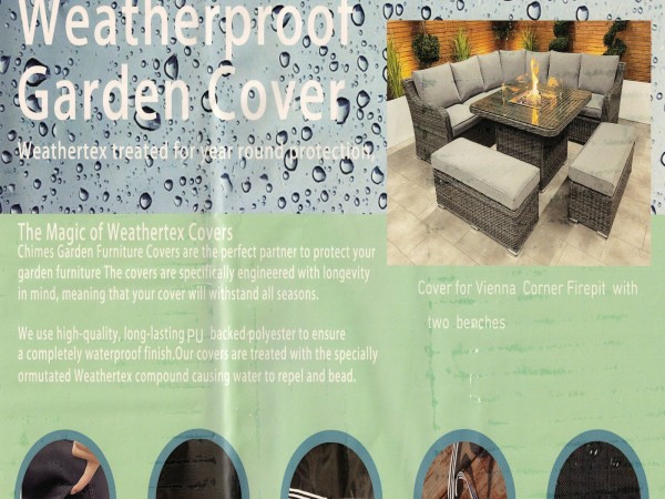 Cover Pack for Chimes Vienna Deluxe Corner Sofa Set with 2 Benches