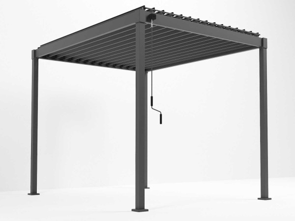 Nova - Shadow Pergola - 3m x 2.4m Pergola - Grey