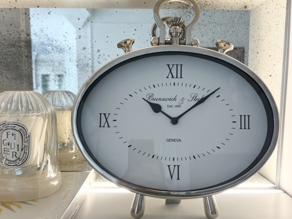 Chimes - Bracken Nickle Mantel Clock