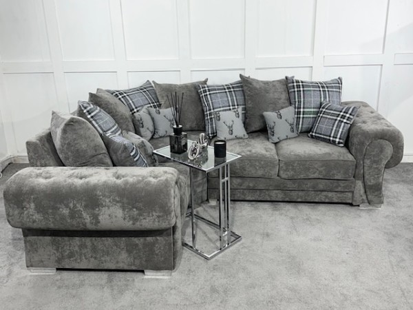 Barcelona Scatter Cushion  Corner Sofa (left hand)