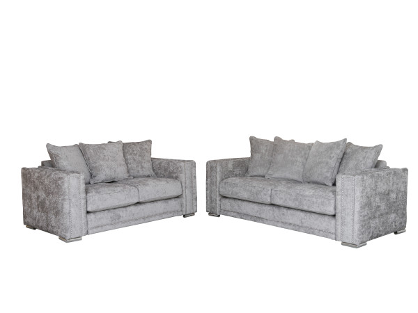 Chimes - Baxter 3 + 2 Seat Sofa Set - Truffle