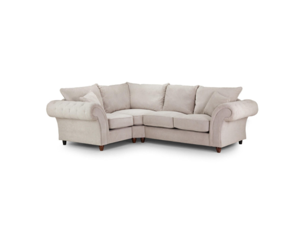Chimes - Belvedere Left Hand Corner Sofa - Stone