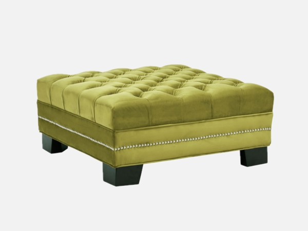 Chimes - Kilburn Green Footstool