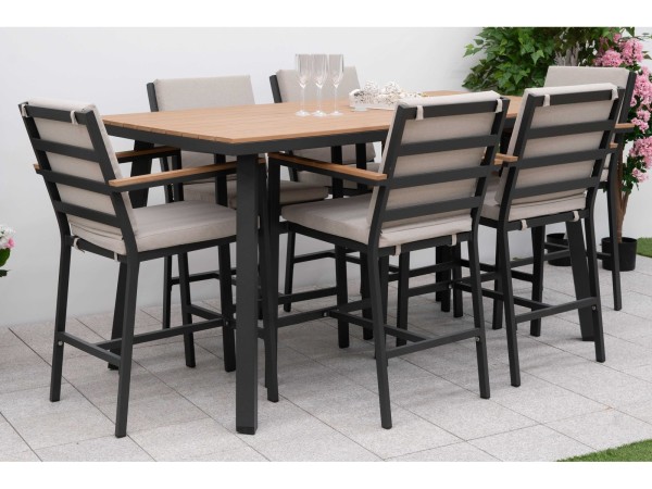 Nova - Heidi 6 Seat Rectangular High Dining Set