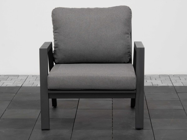 Nova - Phoenix Lounge Armchair - Grey