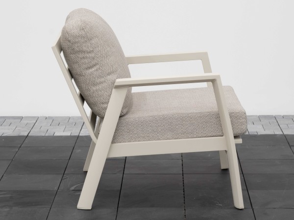 Nova - Phoenix Lounge Armchair - Pebble