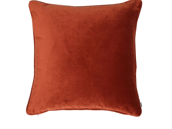 Malini Large Luxe Paprika Cushion 50 x 50
