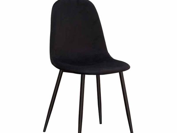 Sahara Black Fabric Dining Chair