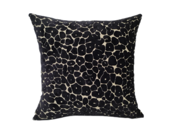 Chimes-Paul Moneypenny Spoton Black Cushion 43 x 43