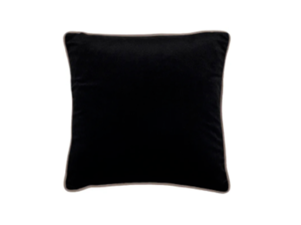 Chimes-Paul Moneypenny Twofaced Black & Cream Cushion 43 x 43