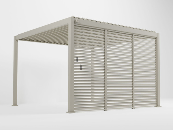 Nova - Titan 1.2m Aluminium Side Wall for 3.6m Side - Pebble