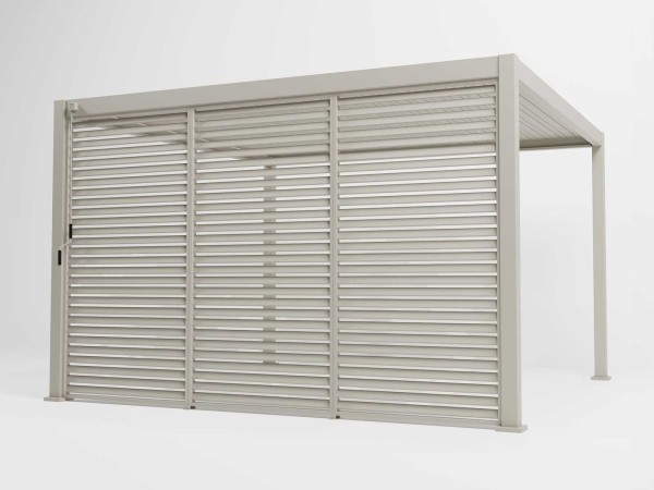 Nova - Titan 1.33m Aluminium Side Wall for 4m Side - Pebble