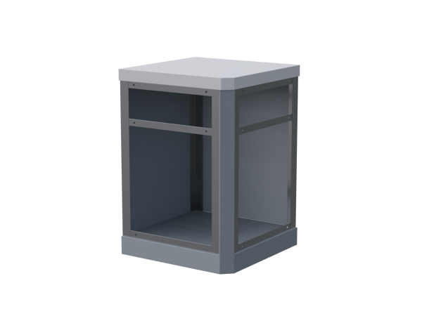 Whistler Grills - Fairford 90 Degree Cabinet - Grey