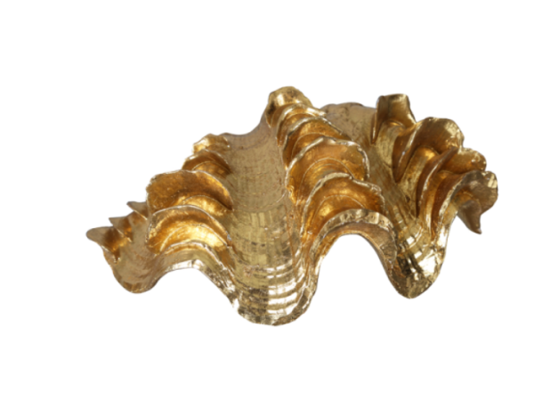 22.5cm Gold Shell Decoration