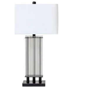 Eliza Table Lamp With Matte Black Base