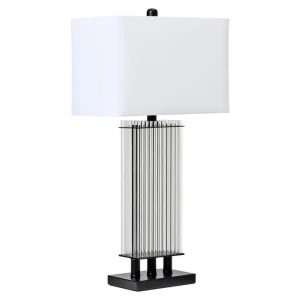 Eliza Table Lamp With Matte Black Base