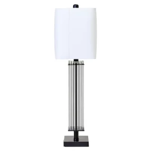 Eliza Table Lamp With Matte Black Base