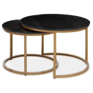 Violet Nest Of Two Round Tables