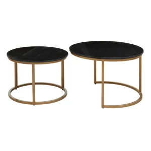 Violet Nest Of Two Round Tables
