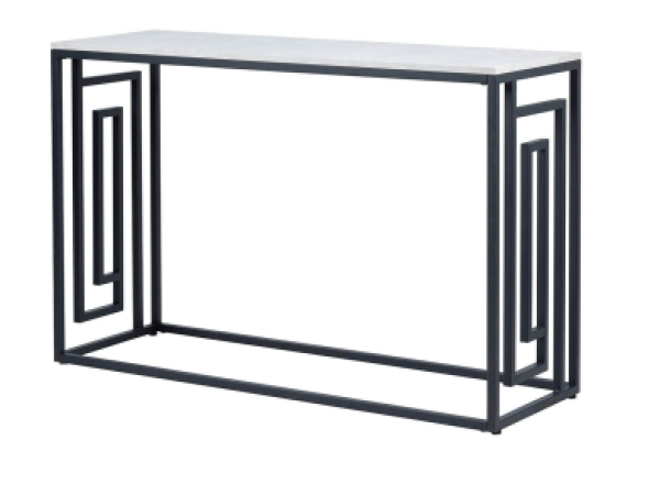 Hallie Black and Grey Console Table