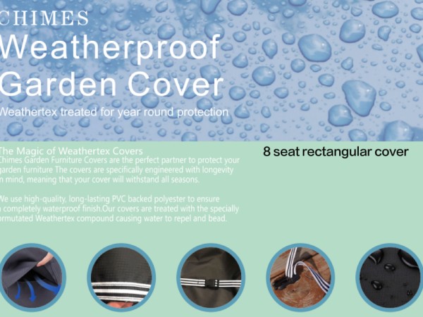 Cover Pack For 8 Seat Rectangular Dining Set Cover