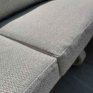 Chimes - Cagliari Aluminium Casual Corner Sofa Set With Coffee Table