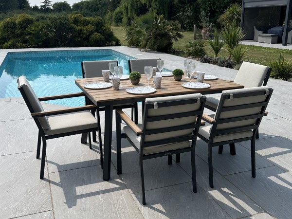 Nova - Heidi 6 Seat Rectangular Dining Set
