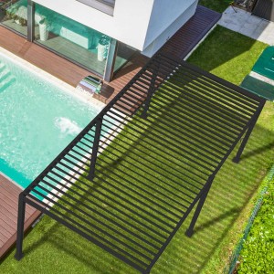 Nova - Titan Aluminium Pergola - Grey