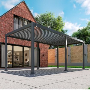 Nova - Titan Aluminium Pergola - Grey