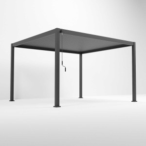 Nova - Titan Aluminium Pergola - Grey