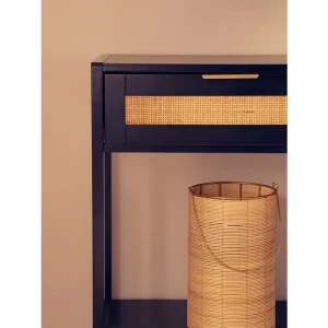 Barron Black Wood Console Table