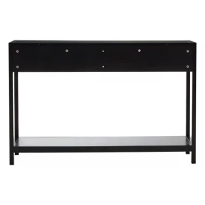 Barron Black Wood Console Table