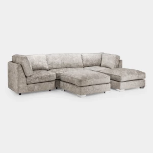 Belfry U Shape Sofa Full Back - Truffle