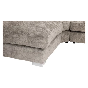 Belfry U Shape Sofa Full Back - Truffle