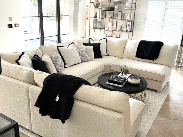 Belfry U shape Sofa - Boucle